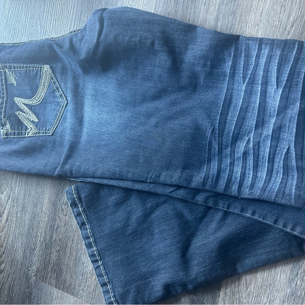Dark Blue Denim Jeans